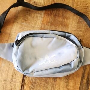 Adidas Sky Blue Fanny Pack Crossbody Bag